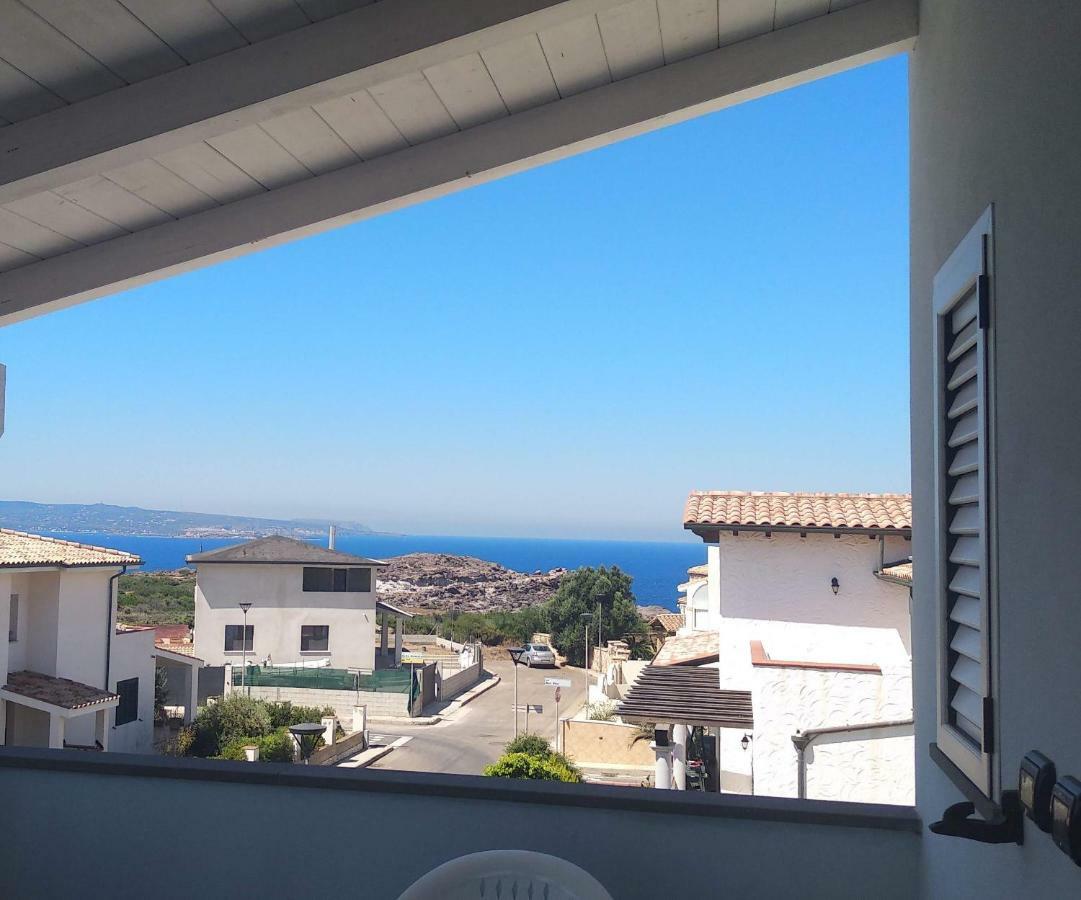 La Casa Dei Sogni Villa Portoscuso Exteriör bild